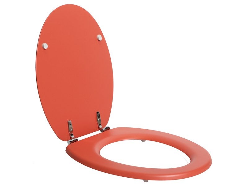 Abattant bois compress Pop corail