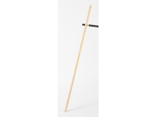 Manche en bois pour balai cantonnier, L.140 cm