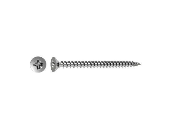 Lot De 6 Vis Inox Tête Fraisée Standers, Diam.5 Mm X L.70 Mm
