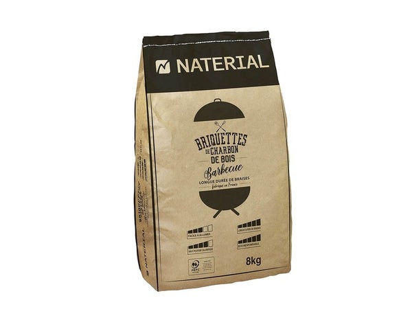 Briquettes De Bois Pour Barbecue Naterial 8 Kg