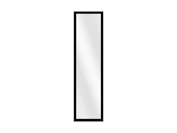 Miroir Rectangulaire Porte, Noir, L.30 X H.120 Cm