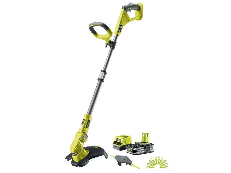 Coupe-bordures sans fil RYOBI One+ Rlt183225fpk, 18V, l.30 cm, 1 batterie  2,5Ah