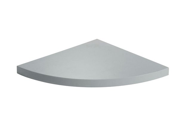 Etagère Murale Gris Galet N°4 Satiné, L.23.5 X H.1.8 X P.23.5 Cm, Ep.18 Mm