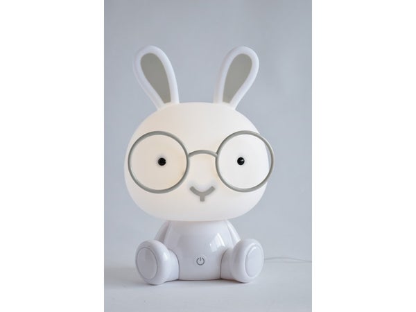 Lampe Veilleuse, Enfant, Pvc Blanc Tactile, Seynave Bunny