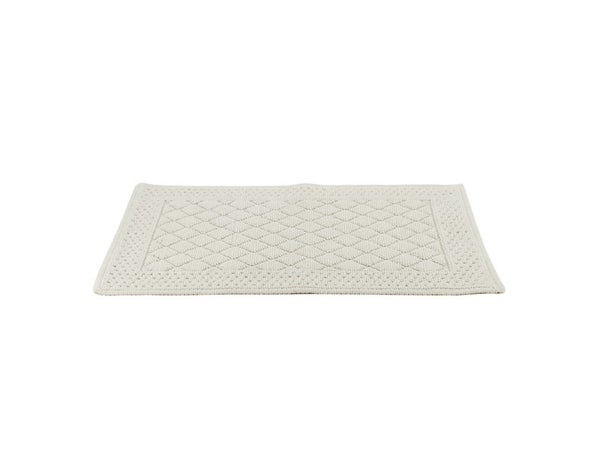 Tapis de bain l.50 x L.80 cm cream 5, Lily