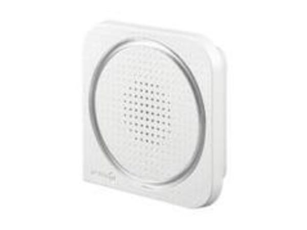 Sonnette sans fil LEXMAN flash et vibreur D04, blanc