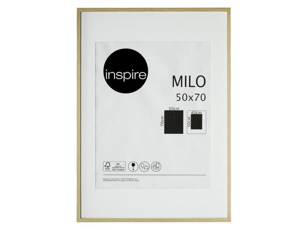 Cadre Milo, L.50 X H.70 Cm, Chêne