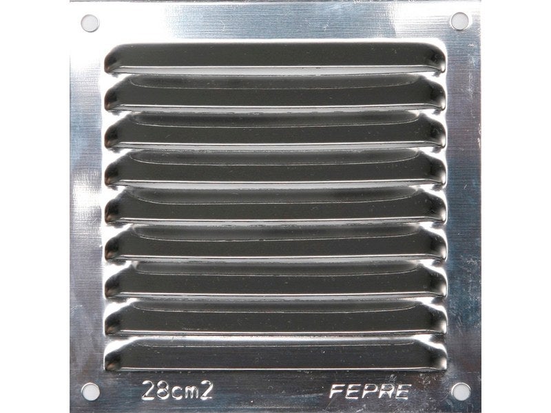 Grilles D'aération En Acier Inoxydable Avec Moustiquaire – Neuves, Lot De Plusieurs