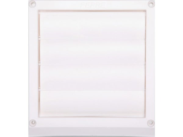 Grille d'aération abs naturel, L.16.5 x l.15 cm