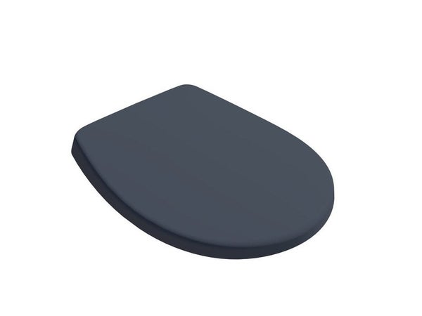 Abattant déclipsable frein de chute plastique thermodur Click & clean anthracite