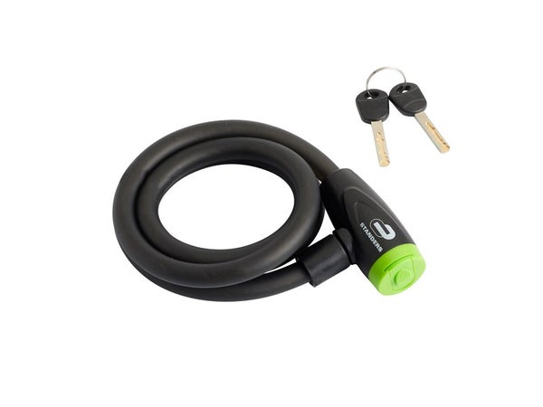 Câble De Verrouillage À Clé Standers, L.1.2 M X Diam.3 Mm