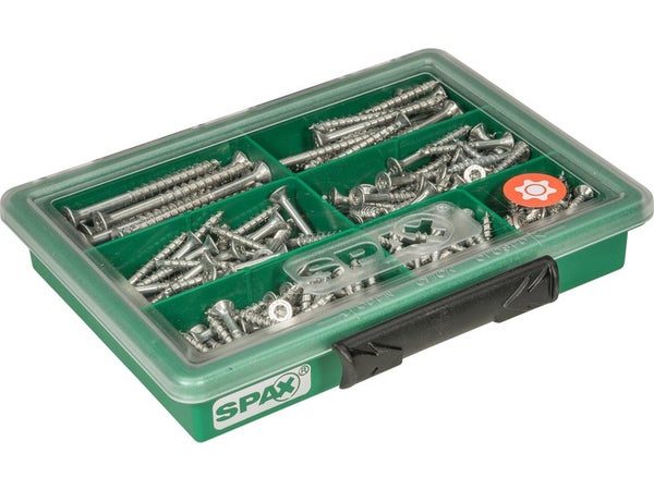 Lot De 245 Vis Acier Tête Fraisée Torx Spax