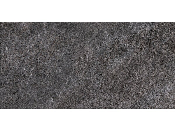 Lot De 2 Dalles Extérieures Effet Pierre Anthracite Siena L.45 X L.90 Cm