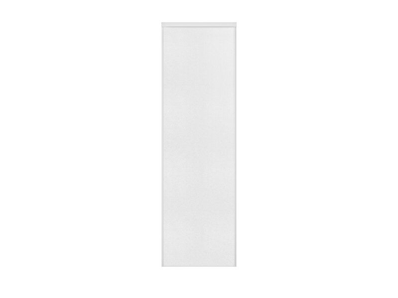Rails pour porte de placard coulissant GLISSEO - Laqué blanc - Rangements