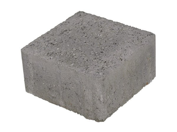 Pavé Béton Korrus, Gris L.12.5 Cm X L.12.5 Cm X Ep.45 Mm