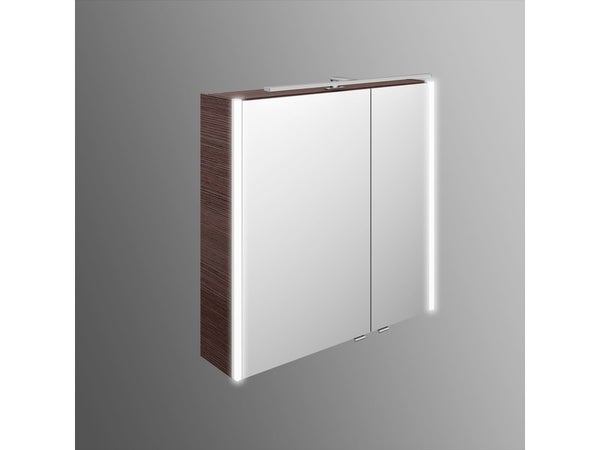 Armoire de toilette, L.73.2 cm, brun, Hanoi Image
