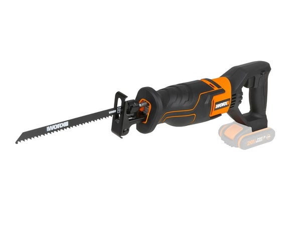 Scie Sabre Sans Fil Worx Wx500.9 Sans Batterie