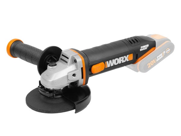 Meuleuse D'Angle Sans Fil 125 Mm Worx Wx803.9, 20 V