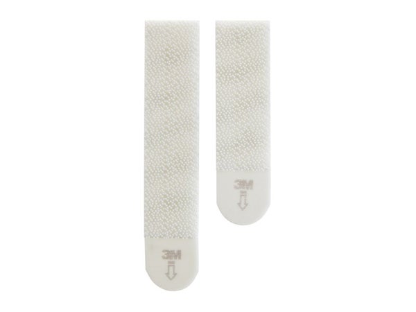Lot de 24 languettes adhésives 8m + 16l COMMAND blanc
