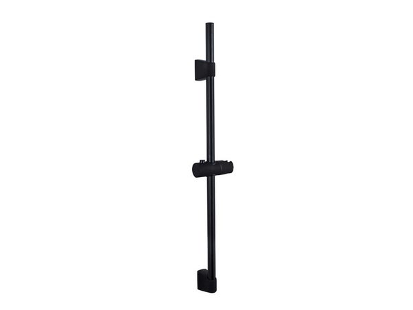 Barre de douche, standard, BLACKRAIN 70 cm, noir