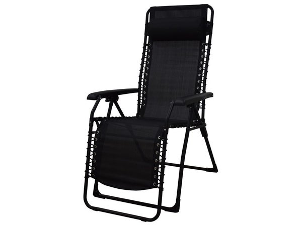 Relax élastique en acier noir