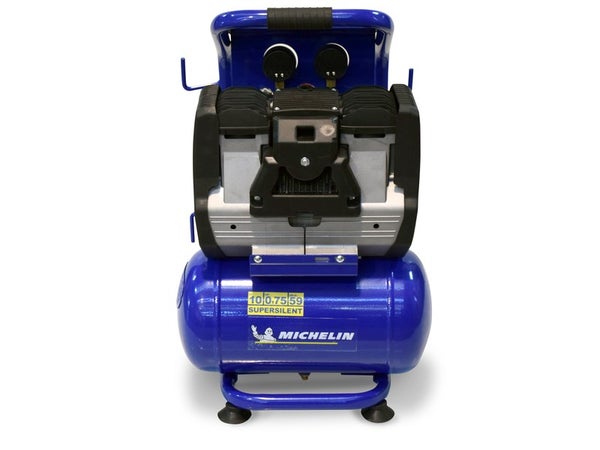 Compresseur D'Atelier Silencieux Michelin 10 L 0.2 Cv Ss10 230 V