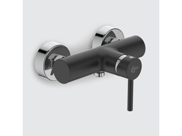 Mitigeur mécanique douche noir mat, IDEAL STANDARD Kolva