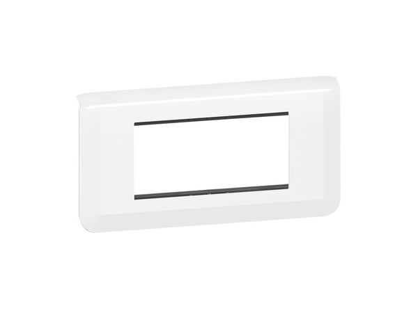 Support Et Plaque Double Mosaic, Legrand, Blanche
