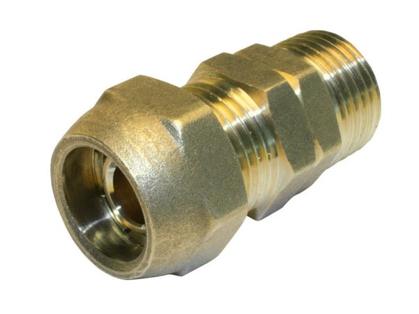 Manchon À Compression Laiton M 20 X 27 Pour Tube En Per