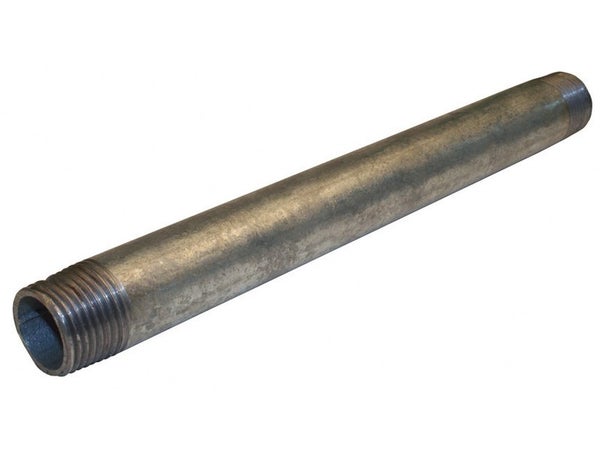 Tube D'Alimentation En Acier Galvanisé, Diam. 27 Mm, En Barre De 1 M