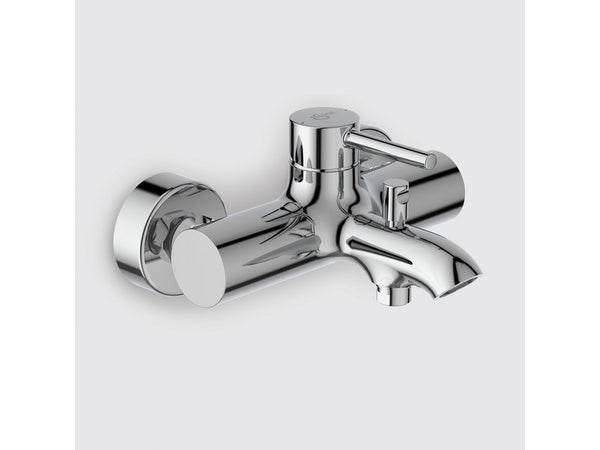 Mitigeur mécanique de baignoire chrome chromé, IDEAL STANDARD Kolva