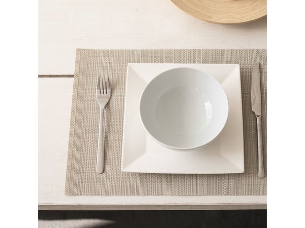 Nappe ciree manhattan visbi carreaux ciment gris 140cmx20m