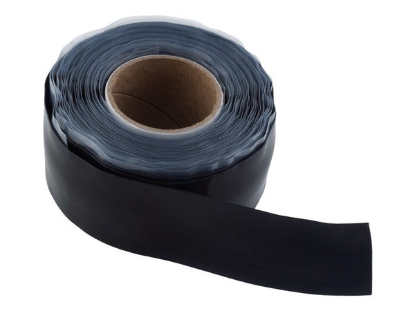 Ruban Adhésif Auto-Amalgamant, Zenitech, L.3 M X L.25 Mm Noir