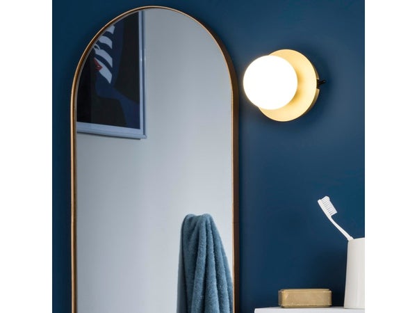 Applique, Glamour Métal Doré Led Intégrée Inspire Kapi
