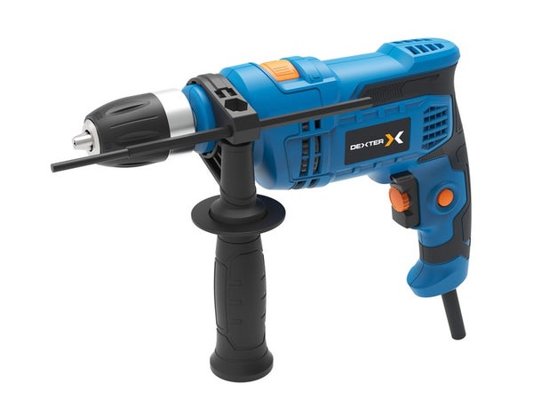 Perceuse À Percussion Filaire Dexter Dp5 900Id2.5, 900 W