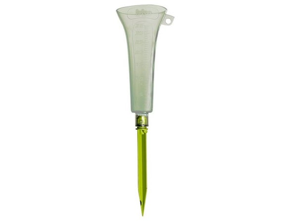 Pluviomètre extérieur de jardin Incassable en polycarbonate vert