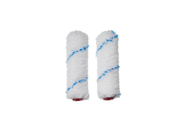 Lot de 2 mini manchons toute peinture pour mur lisse, DEXTER, l.110 mm