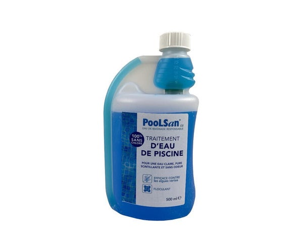 Bouteille doseuse sécurisée pour piscine POOLSAN, 500 ml