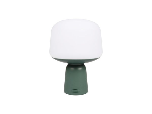 Lampe de table extérieur Luno rechargeable usb 100 Lumen kaki INSPIRE