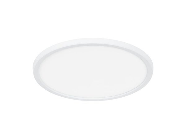Plafonnier SDB, design blanc led intégrée INSPIRE Lano D.29.4 cm