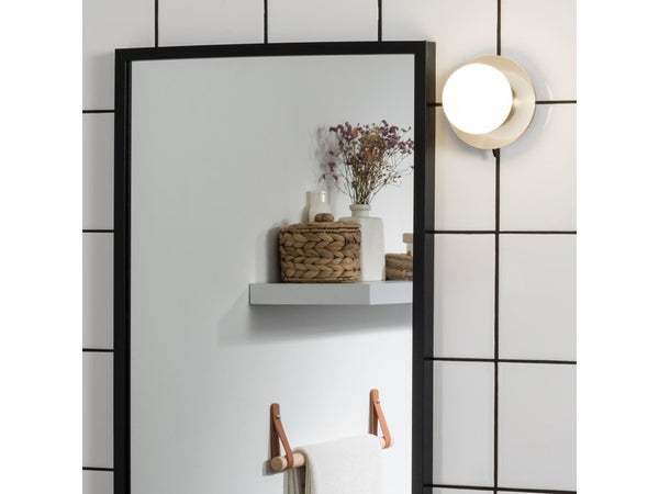 Applique, Glamour Argent Led Intégrée Inspire Kapi