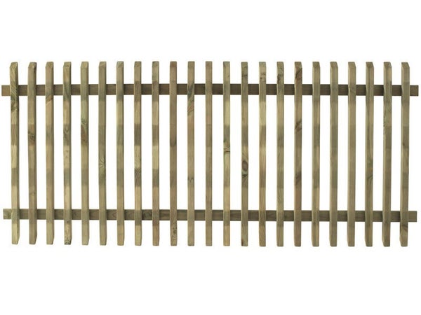 Barrière Bois Pika Naturelle, H.80 X L.180 Cm