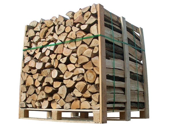 Bois bûches, 1.5 stères, L. 50 cm, charme-chêne-frêne-hêtre-érable-peuplier