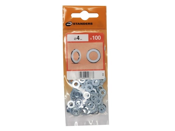 Rondelles Acier Carbone Zingué, Diam.4.3 Mm Standers