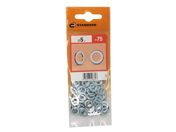 Rondelles Acier Carbone Zingué, Diam.5.3 Mm Standers