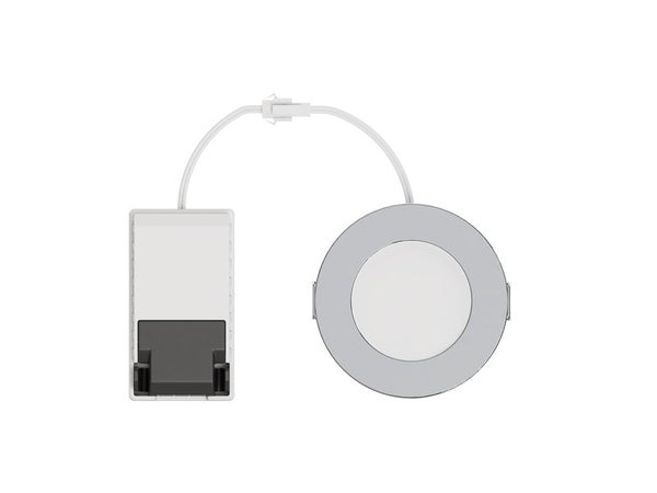 Kit 1 Spot À Encastrer Salle De Bains Kilia Led Intégrée 3000K Inspire Acier