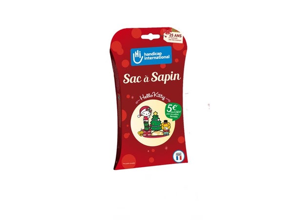Sac à sapin  L.15 x l.3 x H.25 cm