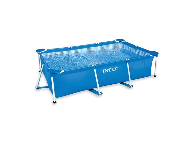 Piscine tubulaire INTEX Metal Frame Junior rect L.2,20 x l.1,50 x H.0,60m