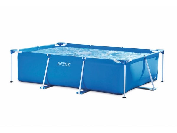 Piscine tubulaire Metal frame junior INTEX, L.3 x l.2 x H.0.75 m
