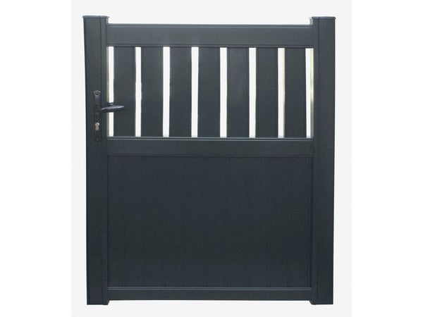 Portillon Battant En Aluminium Penmarch, L.100 X H.135 Cm